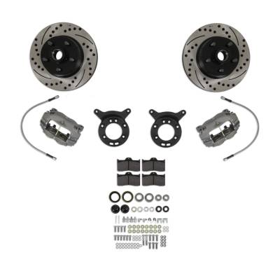 Scott Drake - Scott Drake DBC-6569-WW-DSR 64-69 Ford Mustang Brake Conversion Kit