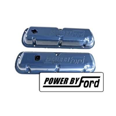 Scott Drake - Scott Drake C8OZ-6A582-BL 70 Ford Mustang Engine Valve Cover Set