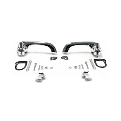 Scott Drake - Scott Drake C9ZZ-6222404-5P Exterior Door Handle Set for 69-70 Ford Mustang