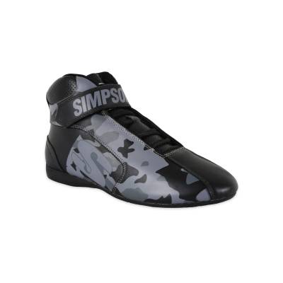 Simpson Safety - Simpson Safety DX2105K DNA X2 Racing Shoes 10.5 Black/Gray