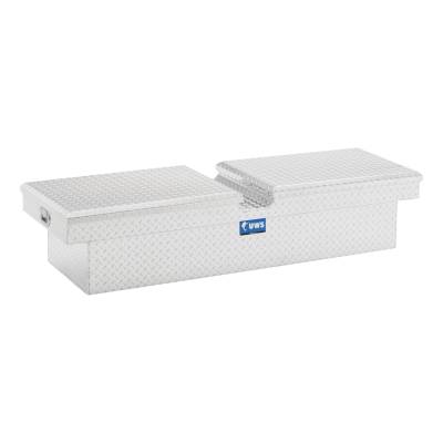 UWS - UWS EC10061 Bright Aluminum 69" Gull Wing Crossover Tool Box Heavy Packaging