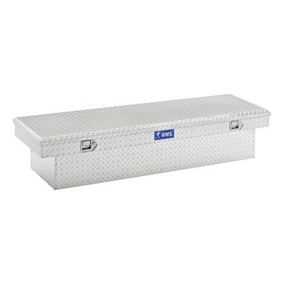 UWS - UWS EC10411 Bright Aluminum 69" Crossover Truck Tool Box Heavy Packaging