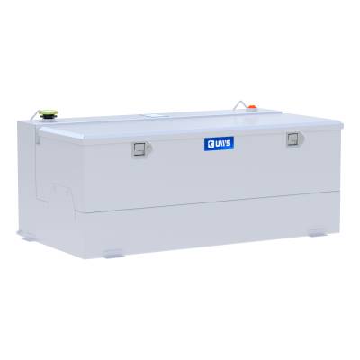 UWS - UWS ST-100-COMBO-W White 100-Gallon Steel-Aluminum Combo Transfer Tank