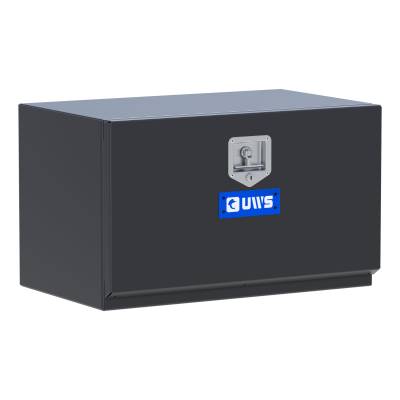 UWS - UWS ST-TBUB-30-MB Matte Black Steel 30" Single-Door Underbody Tool Box