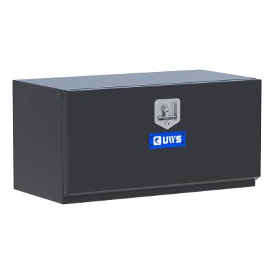 UWS - UWS ST-TBUB-36-MB Matte Black Steel 36" Single-Door Underbody Tool Box