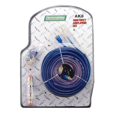 Metra Electronics - Metra AK8 1000Wt 8 Gauge AGU Econo Amplifier Installation Kit