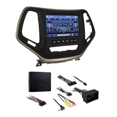 Metra Electronics - Metra 99-6526BZ Custom Fit Mounting Kit for 14-18 Cherokee KL