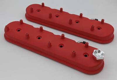 Granatelli Motorsports - Granatelli Motorsports 640363 Cast Valve Covers for Ls