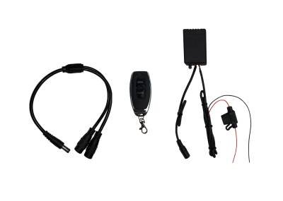 Granatelli Motorsports - Granatelli Motorsports 303510R-D 1-Touch Switch Exhaust Cut out System Remote Controlled Dual Exh. Cut Out