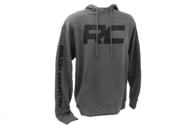 Rough Country Suspension Systems - Rough Country 940943XL RC Hoodie 3XL Charcoal