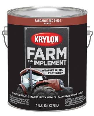 Krylon - Krylon 1982 Farm & Implement Paints 1 Gallon Sandable Red Oxide