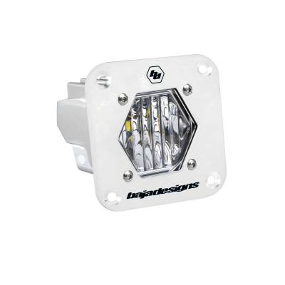 Baja Designs - Baja Designs 381005WT S1 White Flush Mount Auxiliary Light Pod Universal