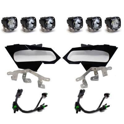 Baja Designs - Baja Designs 447075 S1 Triple LED/Laser Headlight Kit