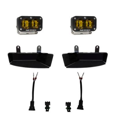 Baja Designs - Baja Designs 448170 S2 SAE Fog Pocket Light Kit for Dodge Ram