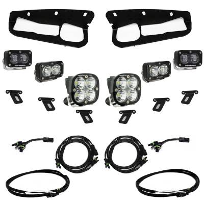 Baja Designs - Baja Designs 448175UP Ford Bronco S2 SAE Pro Fog Pocket Light Kit