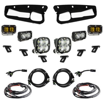 Baja Designs - Baja Designs 448179 Ford Bronco S2 SAE Pro Fog Pocket Light Kit