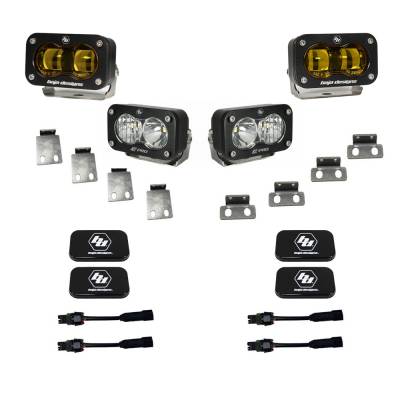 Baja Designs - Baja Designs 448183 S2 SAE/S2 Pro Fog Pocket Kit