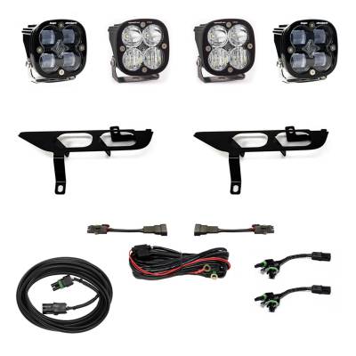 Baja Designs - Baja Designs 447699 Squadron SAE/Pro Fog Pocket Light Kit