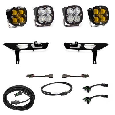 Baja Designs - Baja Designs 447700 Squadron SAE/Pro Fog Pocket Light Kit