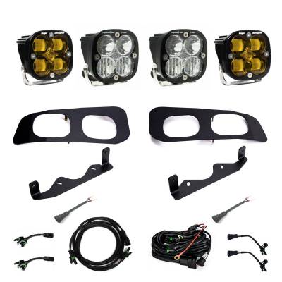 Baja Designs - Baja Designs 448228 Squadron SAE/Squadron Pro Dual Fog Pocket Light Kit