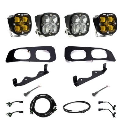 Baja Designs - Baja Designs 448228UP Squadron SAE/Squadron Pro Dual Fog Pocket Light Kit