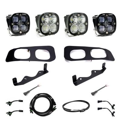 Baja Designs - Baja Designs 448225UP Squadron SAE/Squadron Sport Dual Fog Pocket Light Kit