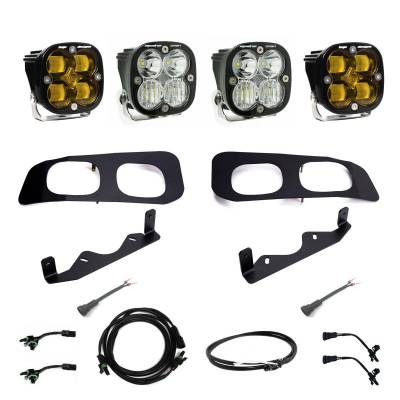 Baja Designs - Baja Designs 448226UP Squadron SAE/Squadron Sport Dual Fog Pocket Light Kit