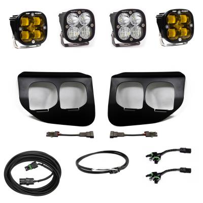 Baja Designs - Baja Designs 447737UP Squadron SAE/Pro Fog Pocket Light Kit