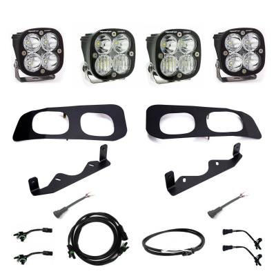 Baja Designs - Baja Designs 448257UP Squadron Sport Dual Fog Pocket Light Kit for 23+ Ford SD