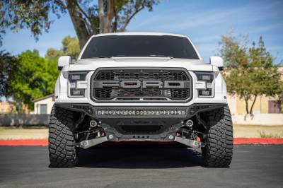 Addictive Desert Designs - Addictive DD F114922770103 Rock Fighter Frame Cut Front Bumper 17-20 Ford Raptor