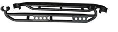 TrailFX - TrailFX J041T Rocker Panel Guard Flat Textured Black Steel