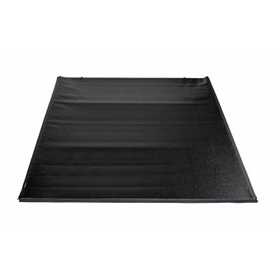 TrailFX - TrailFX TFX1210 Soft Roll-Up Tonneau Cover Black Vinyl Aluminum Rails