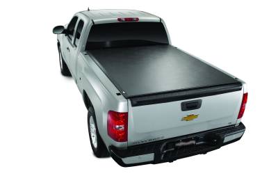 TrailFX - TrailFX TFX3207 Soft Rolling Tonneau Cover Black Vinyl w/Rails