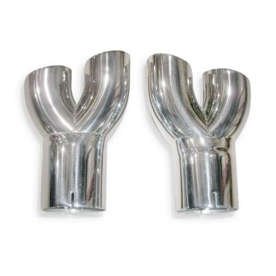 Stainless Works - Stainless Works CA10QUADTIPS Exhaust Tips for 10-15 Chevy Camaro
