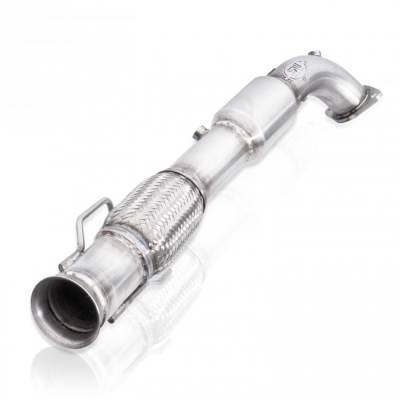 Stainless Works - Stainless Works FCRS16DPCAT Catted Downpipe Factory & Performance Connect