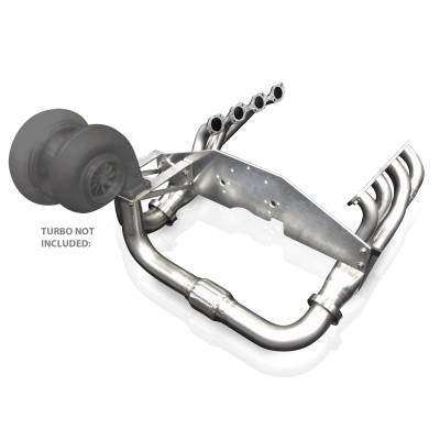 Stainless Works - Stainless Works Turbo Header Kit 1-7/8" Down & Forward Performance Connect