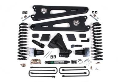 Zone Offroad - Zone Offroad ZONF126 5" Radius Arm Lift Kit 3" Rear Lift w/o Shocks