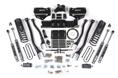 BDS Suspension - BDS Suspension BDS1669FPE 4" 4-Link FOX Lift for 19-23 Ram 3500 Diesel