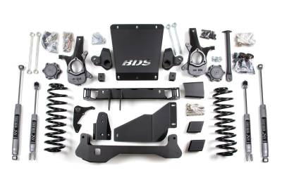 BDS Suspension - BDS Suspension BDS1816H 6.5" NX2 Lift High w/6" Coils for 00-06 K1500/SUV