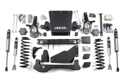 BDS Suspension - BDS Suspension BDS183FS 6.5" FOX Coils Lift w/6" High for 00-06 K1500/SUV