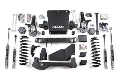 BDS Suspension - BDS Suspension BDS183H 6.5" NX2 Lift w/6" Coils High for 00-06 K1500/SUV