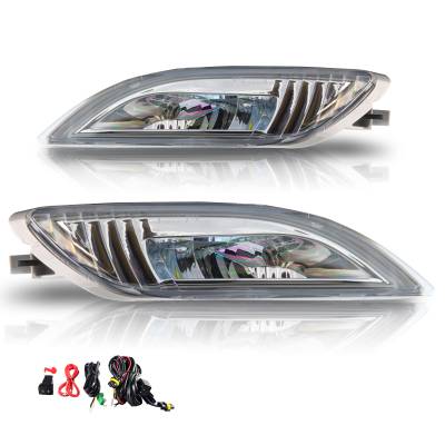 Winjet - Winjet CFWJ-0405-C Clear LED Fog Lights w/Wiring Kit 06-10 Toyota Sienna