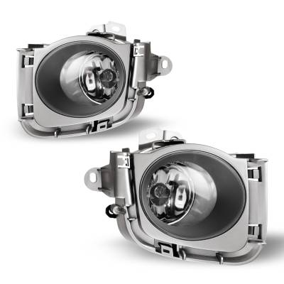 Winjet - Winjet CFWJ-0293-C Clear Fog Lights w/Wiring Kit for 10-11 Toyota Prius