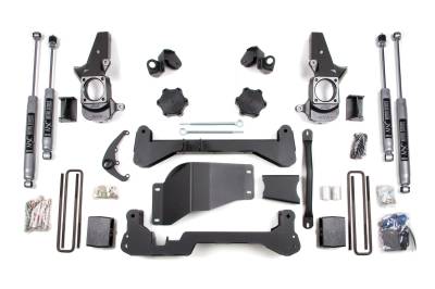 BDS Suspension - BDS Suspension BDS1817H 4.5" NX2 Lift High w/3" Blocks for 01-10 K2500/SUV 4wd