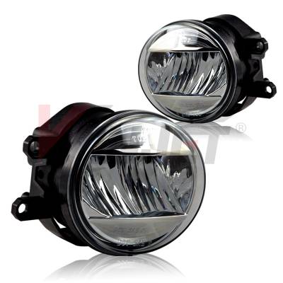 Winjet - Winjet CFWJ-0458-C Clear Fog Lights for Select 13-23 Lexus & Toyota