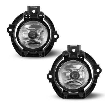 Winjet - Winjet CFWJ-0441-C Clear Fog Lights w/Wiring Kit for 06-08 Toyota RAV 4