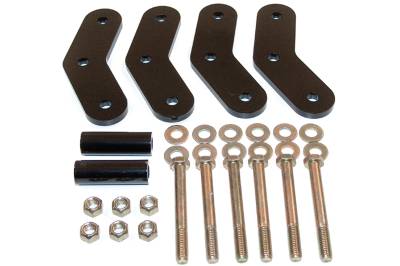 BDS Suspension - BDS Suspension BDS124103 1-3/8" Front Shackle Kit for Jeep CJ