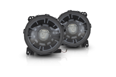 Attica 4x4 - Attica 4x4 CHATT0657-BC Arc Series LED Headlights for Jeep Gladiator/Wrangler JL