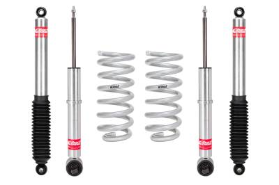 Eibach - Eibach E80-23-032-02-22 Shocks + 2 FR Spring 4th Gen for Silverado 1500 2WD 4Set