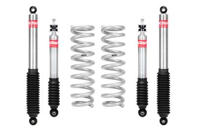 Eibach - Eibach E80-23-006-01-22 4PC Shocks Coil Springs 99-06 Silverado Sierra 1500 2wd